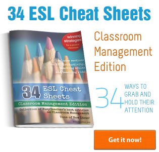 34 ESL Cheat Sheets: Classroom Management Edition