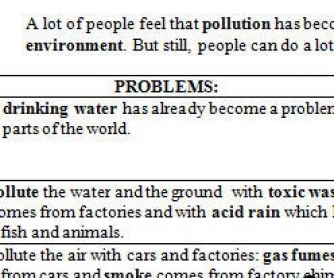 Essay environmental protection wikipedia