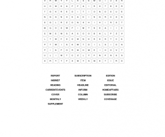 Mass-Media Word Search