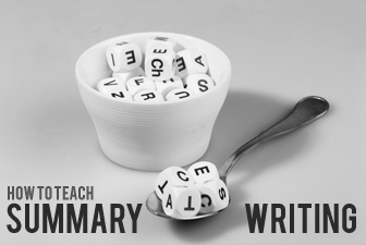 Esl how to write a summary