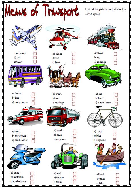 Means of) transport  WordReference Forums