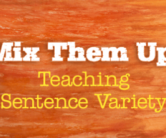 Mix Them Up: Teaching Sentence Variety