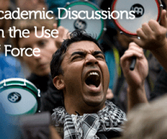 From �Shooting an Elephant� to the Occupy Movement: Academic Discussions on the Use of Force