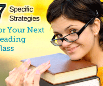 7 Specific Strategies for Your Next Reading Class