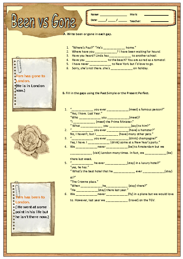 past-simple-vs-present-perfect-worksheet