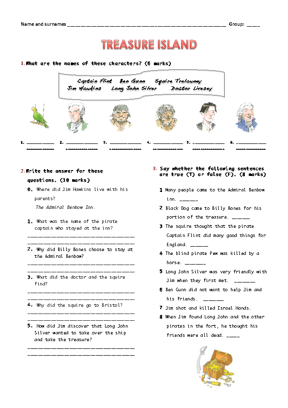 Treasure Island Test