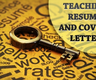 Getting to First Base: Teaching Resumes and Cover Letters