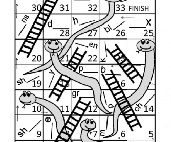 Spelling Snakes and Ladders