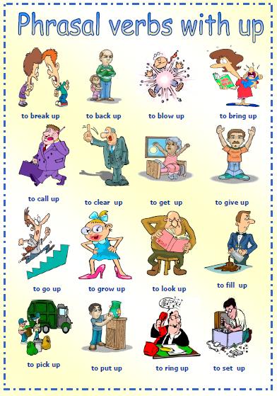 Phrasal Verbs With Up Worksheet