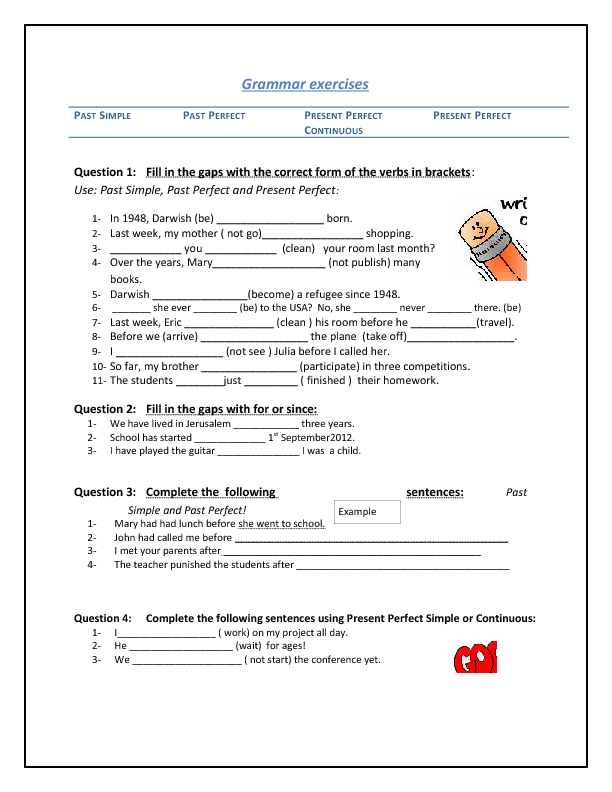 Activity Present Simple And Continuous Worksheets