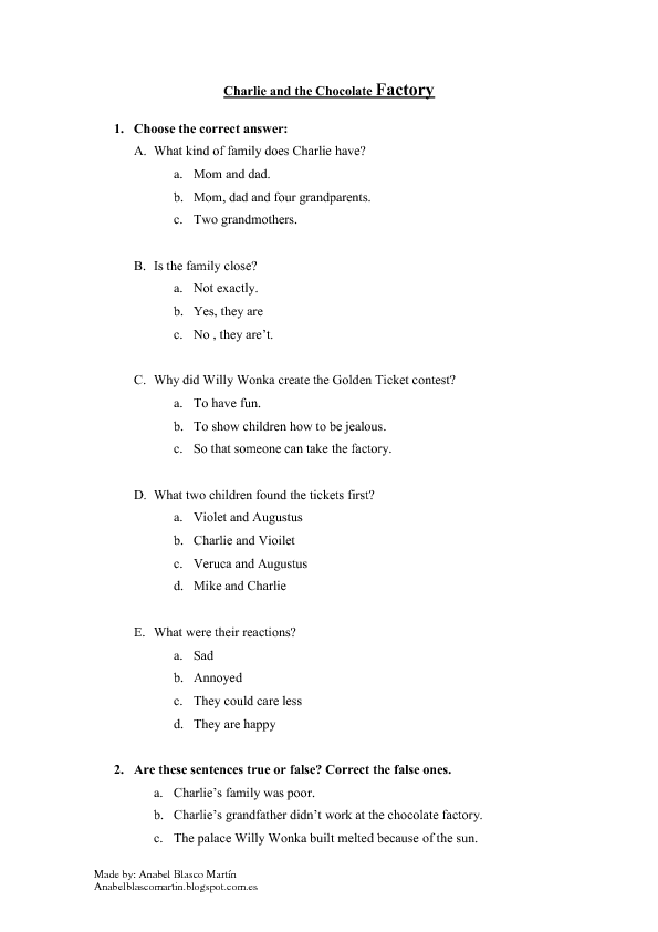 roald-dahl-charlie-and-the-chocolate-factory-extract-worksheet