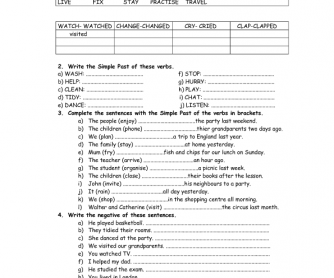 Base Mundo Definido Past Simple Regular Verbs Activity Bolsa Florecer Estudiar