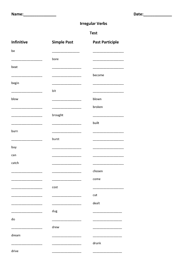 irregular-verbs-online-and-pdf-worksheet