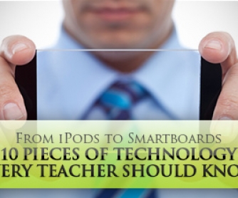 From iPods to Smartboards: 10 Types of Technology Every Teacher Should Know How to Use