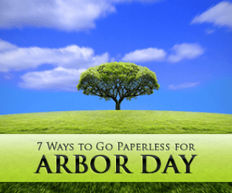 Save a Tree: 7 Ways to Go Paperless for Arbor Day