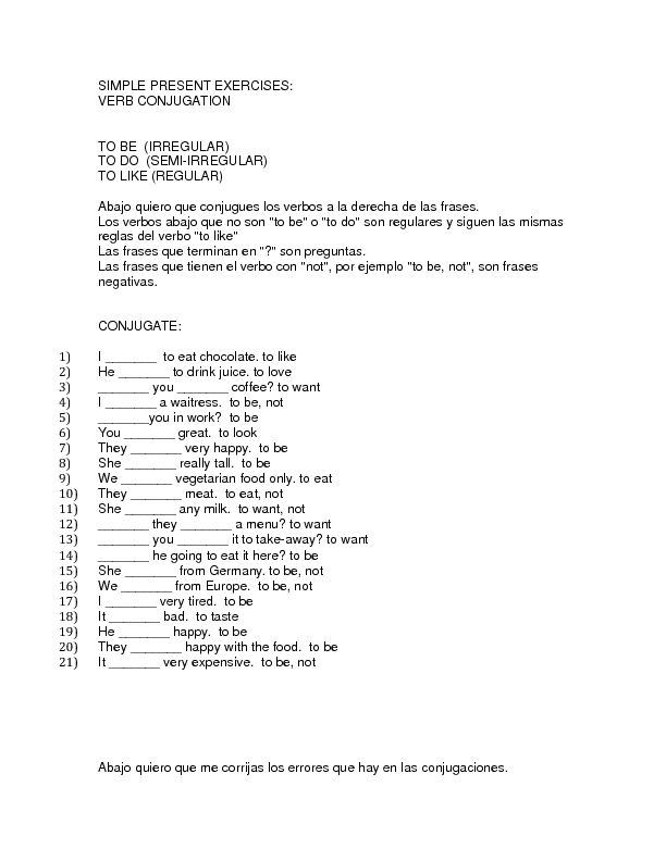 simple-present-verb-conjugation-exercises