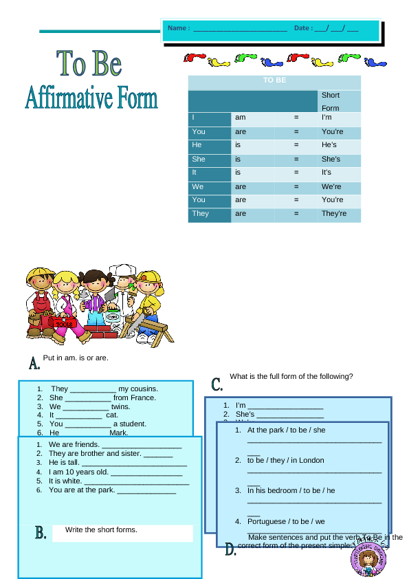 verb-to-be-affirmative-form