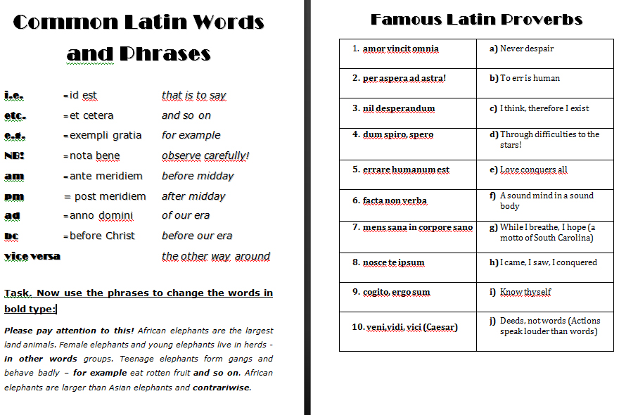 Latin Englis 37