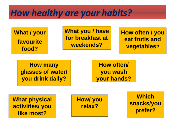 Healthy Habits