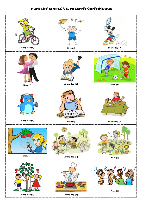 present-simple-vs-present-continuous