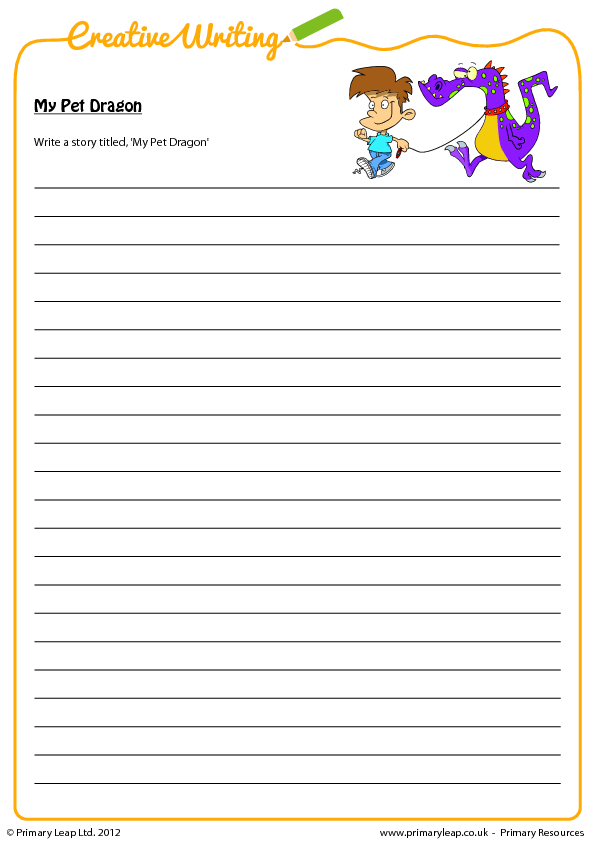 Creative writing prompts for 2nd graders