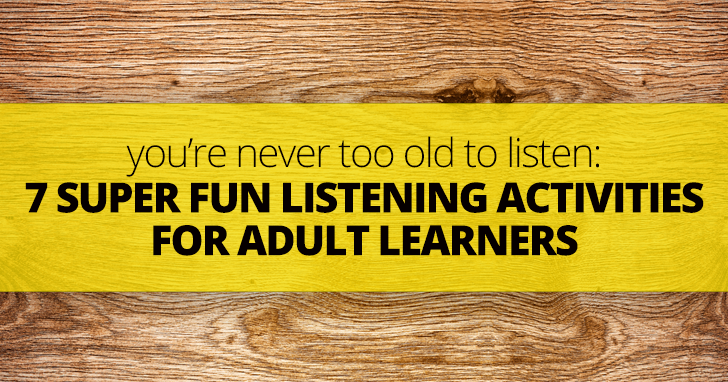 Activities For Adult Learners 109