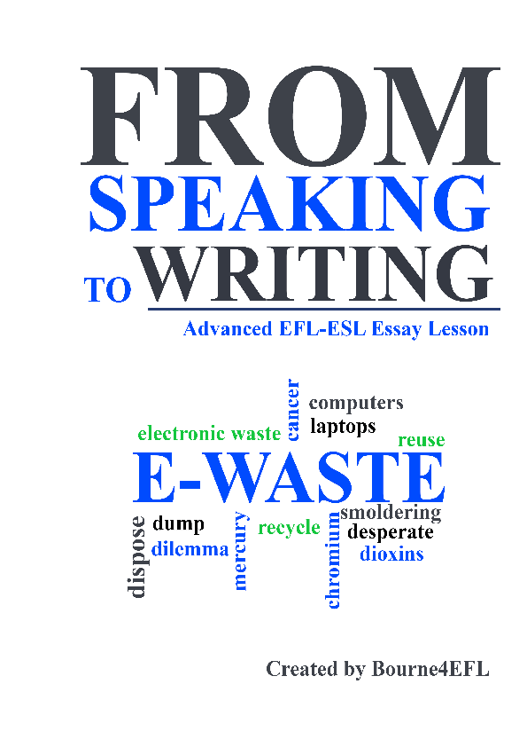 essay on e-waste management