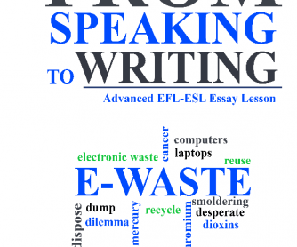 short essay on electronic waste