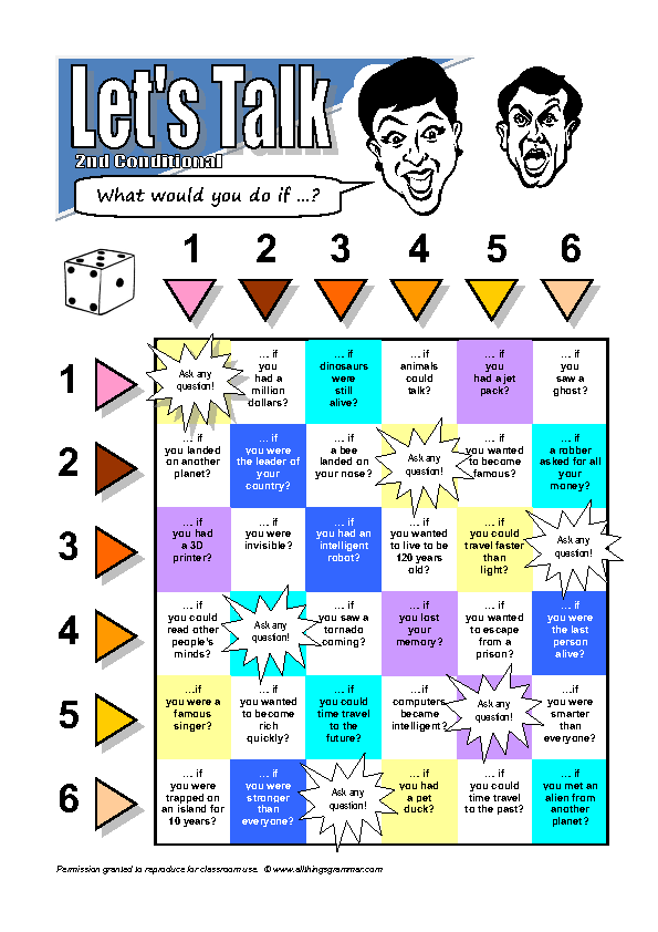 Conditionals Practice Game