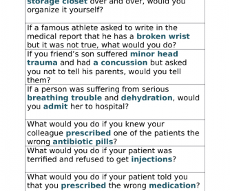 Second Conditional Sentences- Medical Dilemmas