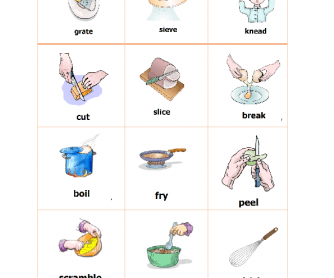 Useful Cooking Verbs
