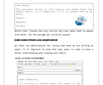 33 free email english worksheets