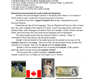 22 free canada worksheets