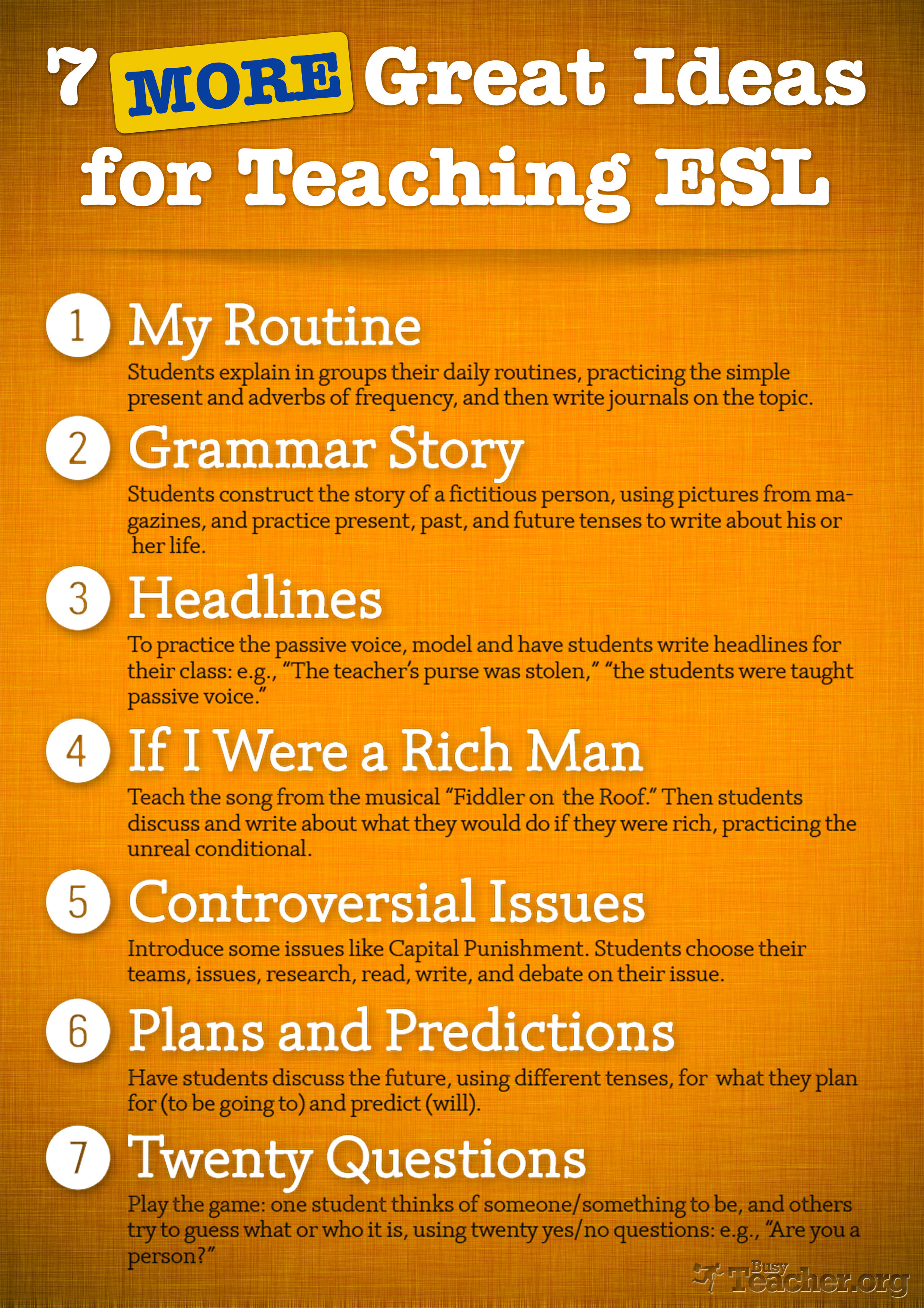 7-more-great-ideas-for-teaching-esl-poster
