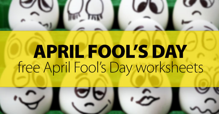 14 FREE April Fools Worksheets