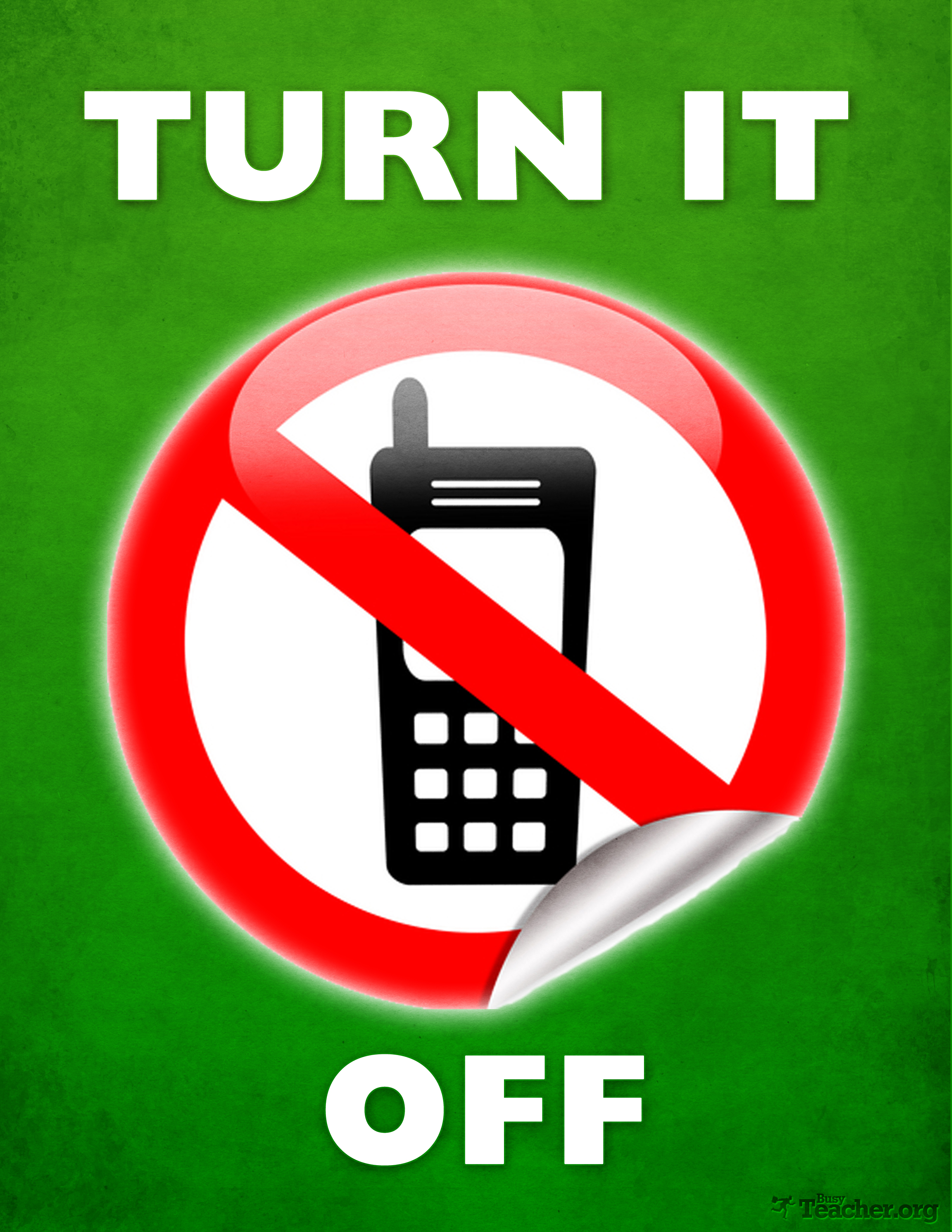 Turn It Off: Poster 169