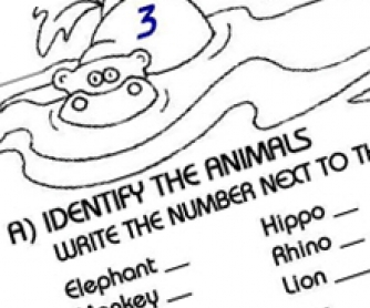 Animals Printable Worksheet