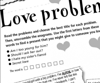 Love Problems: Intermediate Worksheet