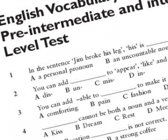 English Vocabulary in Use Level Test (Pre-Int & Int)