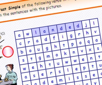 Past Simple Wordsearch