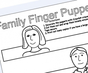 Projects: 7 Cute Cut-Out Puppets For Your English Lessons