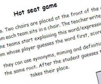 Hot Seat Games