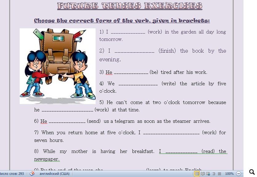 1280153104_future tenses exercises screenshot