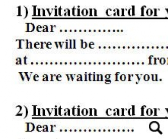 Invitation Card