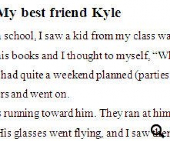 My Best Friend Kyle: Graded Reader