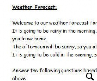 Weather Forecast & Dress Advice