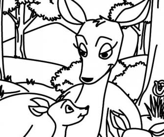 6 Mother's Day Coloring Pages