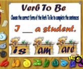 Verb To Be - PowerPoint Game