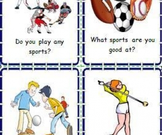 Sports Conversation Cards