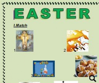 Pre-Intermediate Easter Worksheet